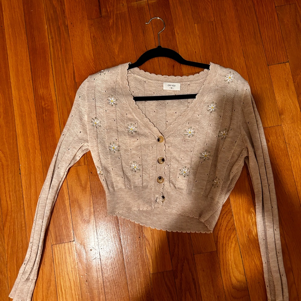 Floral cardigan